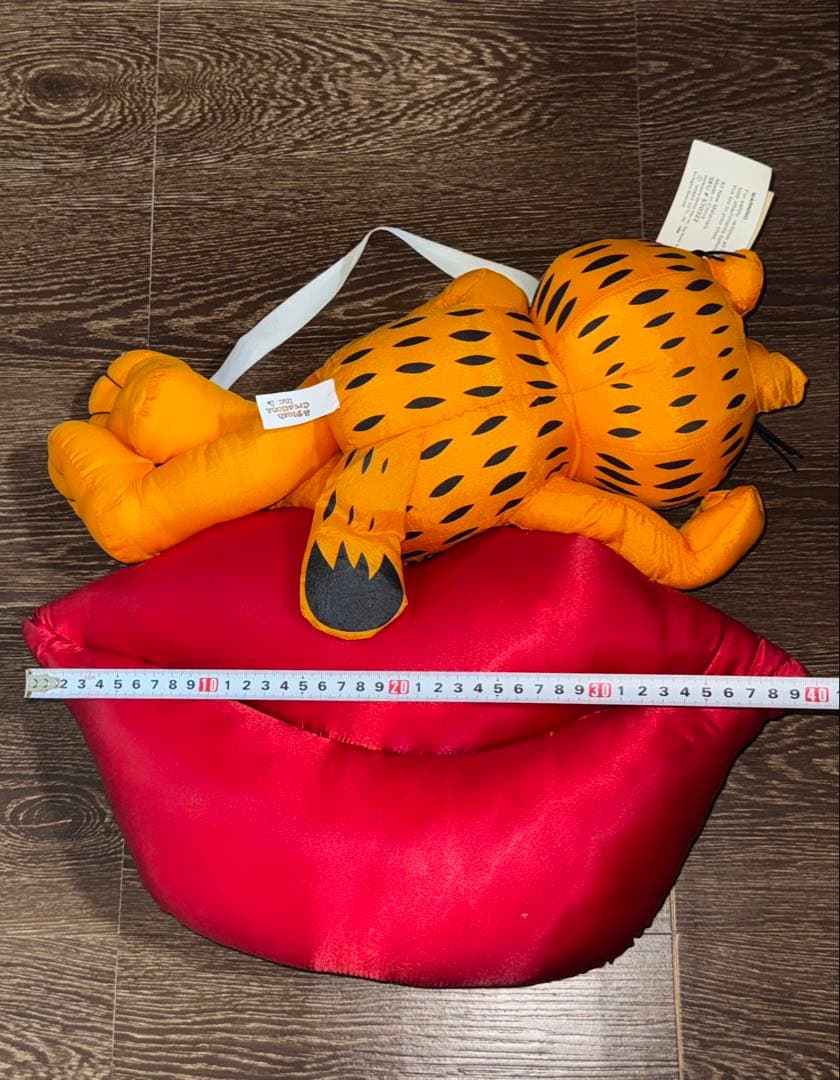 アメトイ ヴィンテージ ガーフィールド ぬいぐるみ ビッグリップ 美品