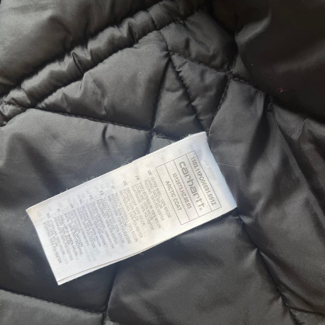 Carhartt フード付きブラウンジャケット