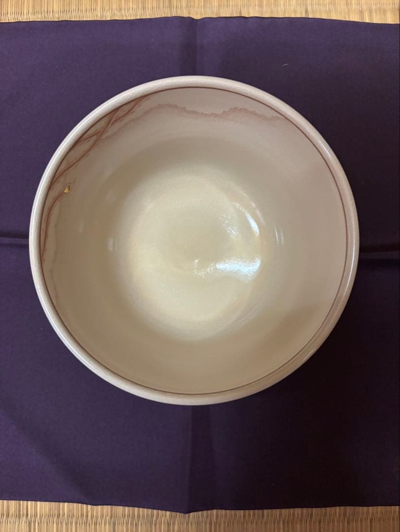 九谷焼　見附正康　赤絵細描鳳凰図　茶碗　茶道具　鑑賞美術