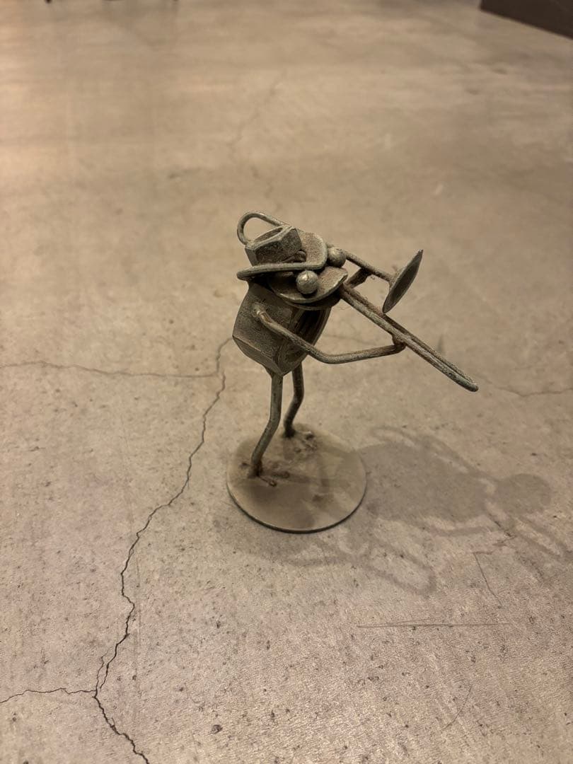 トロンボーン ミュージシャン アートオブジェ