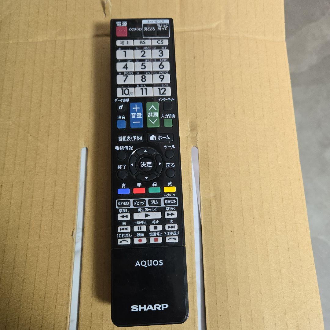 SHARP AQUOS 32型 液晶テレビ ブルーレイ付き