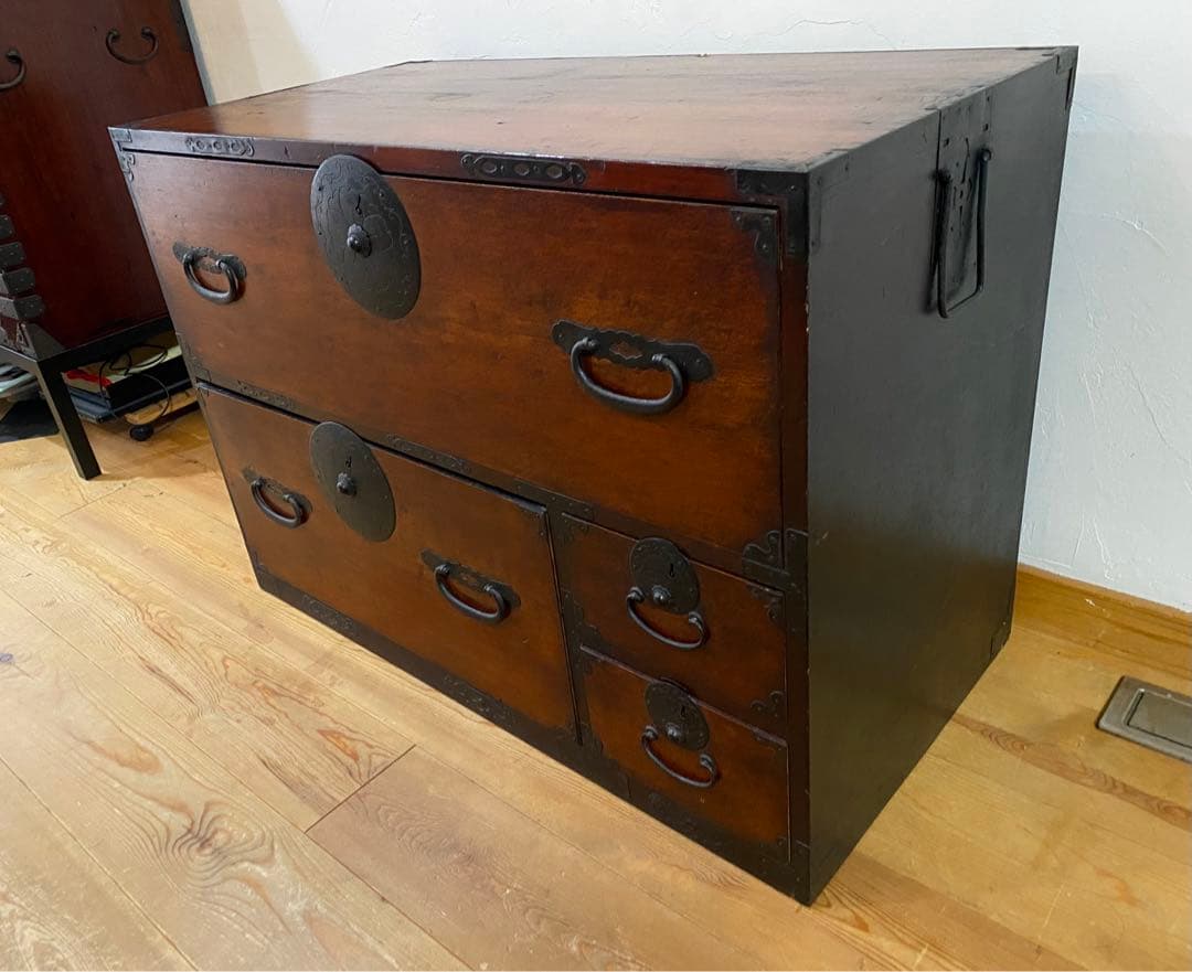 和箪笥 骨董箪笥　アンティークチェスト　時代箪笥