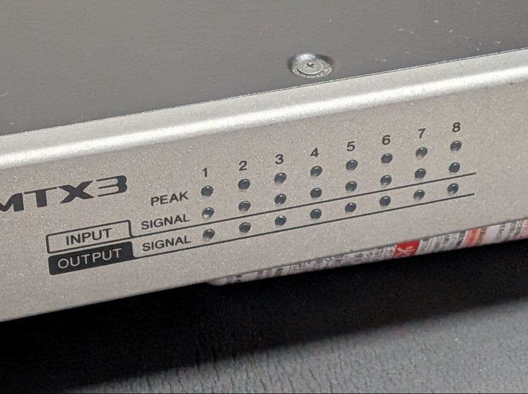 美品 ヤマハ MTX3 音響マトリクスプロセッサー