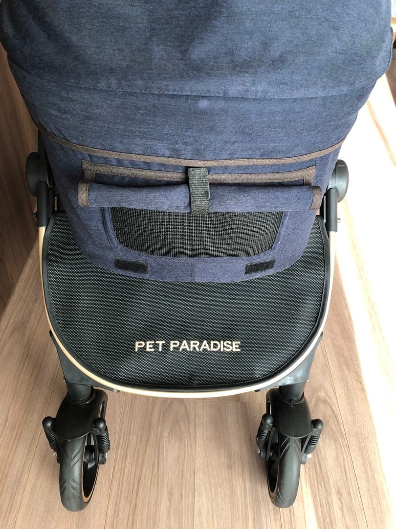 美品⭐︎ペットパラダイス プレミアムカート レインカバー付き！