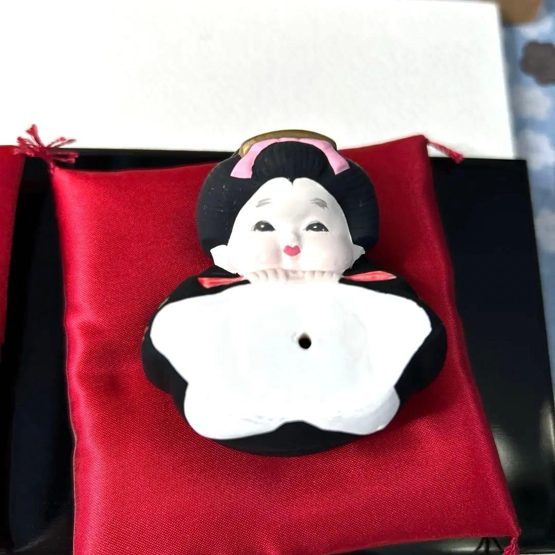 お福さん人形3体セット