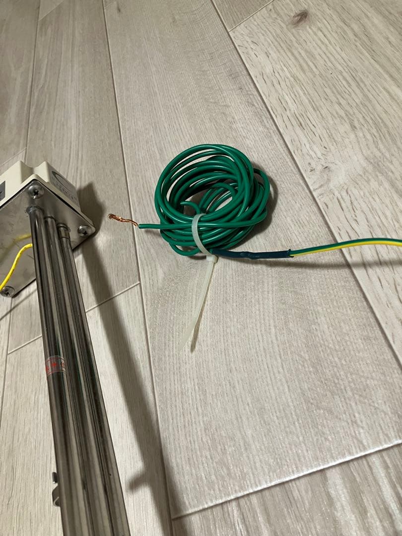 投げ込み式パイプヒーターDAIEI温度調節機能付100V1KW湯沸かし