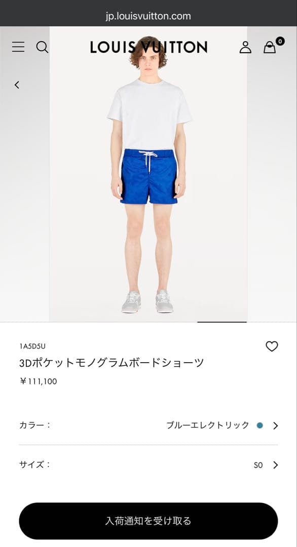 ♦︎水着♦︎ LOUIS VUITTON 3Dポケットモノグラムボードショーツ