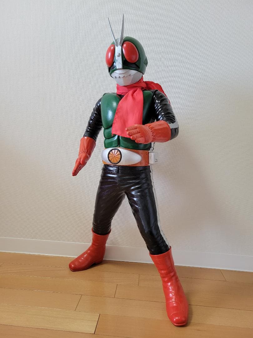ジャンボサイズフィギュア　仮面ライダー1号(中古) 約80㌢