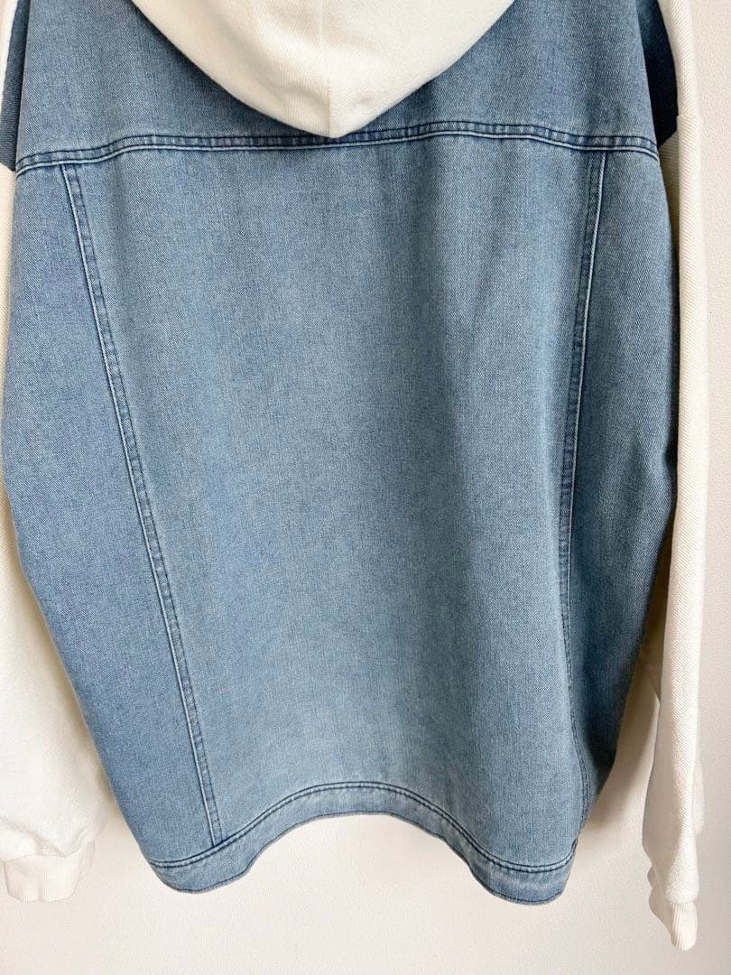 Vaundy FUSION L バウンディ　白　パーカー