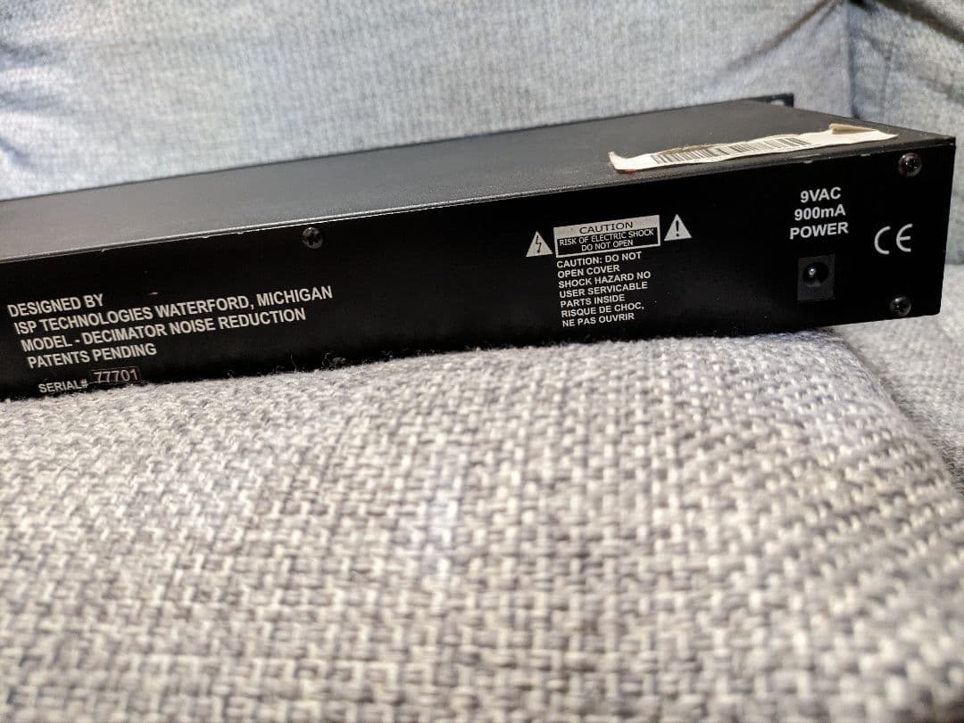 isp technologies decimator prorack g 中古