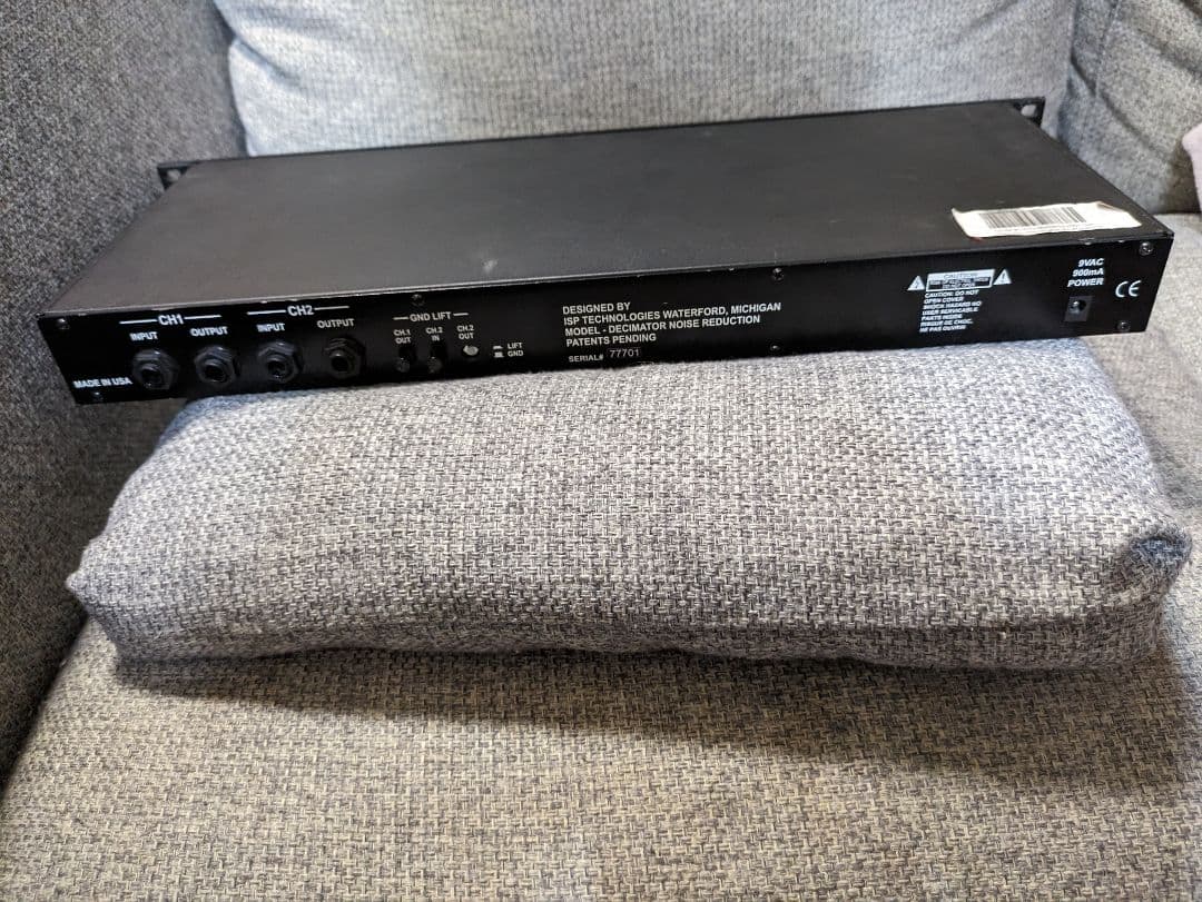 isp technologies decimator prorack g 中古