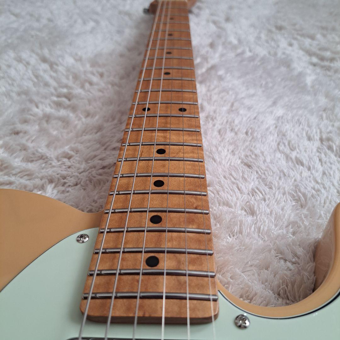 工房製作個性テレキャスター　高級仕様　Fenderピックアップ純粋