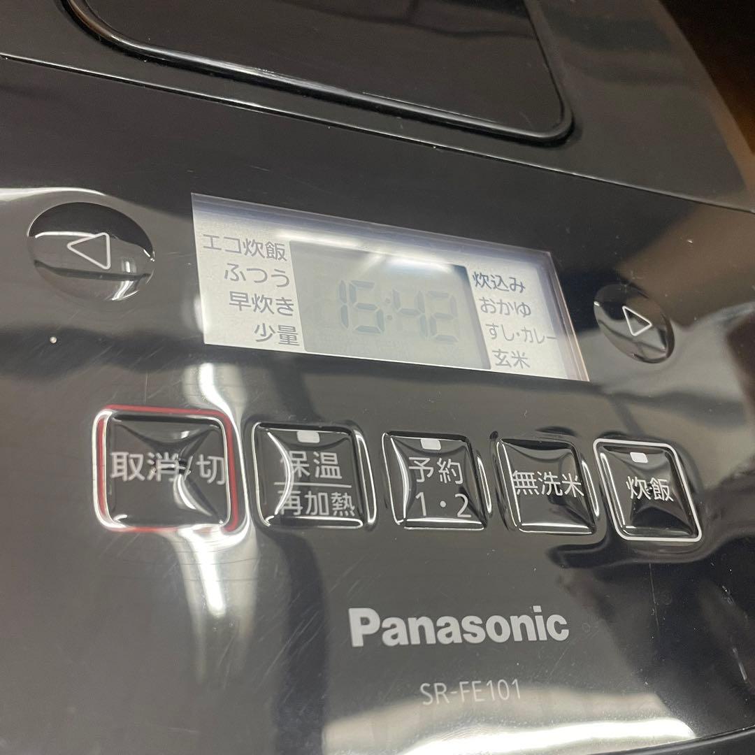 パナソニック 5.5合 2段IH×備長炭釜のコンパクトジャー炊飯器 2024年製