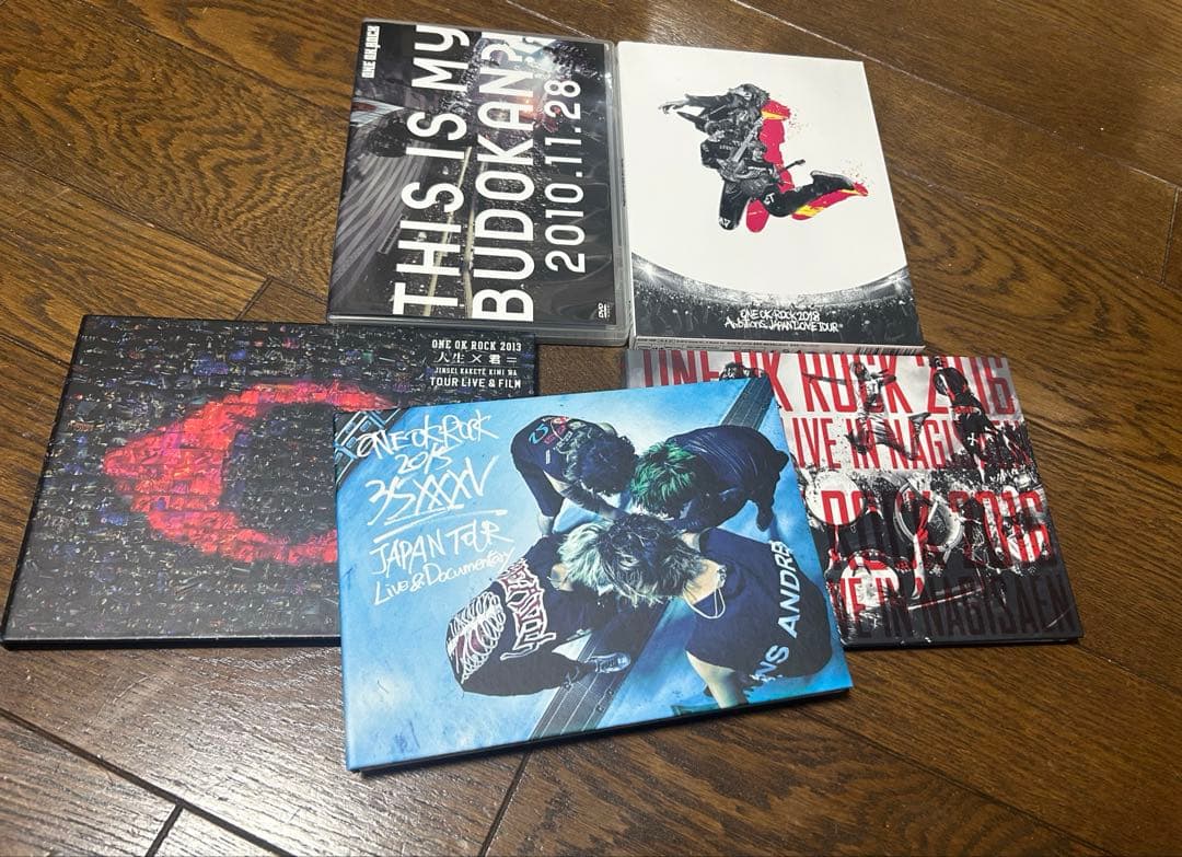 ONE OK ROCK DVD、ブルーレイ 5枚セット