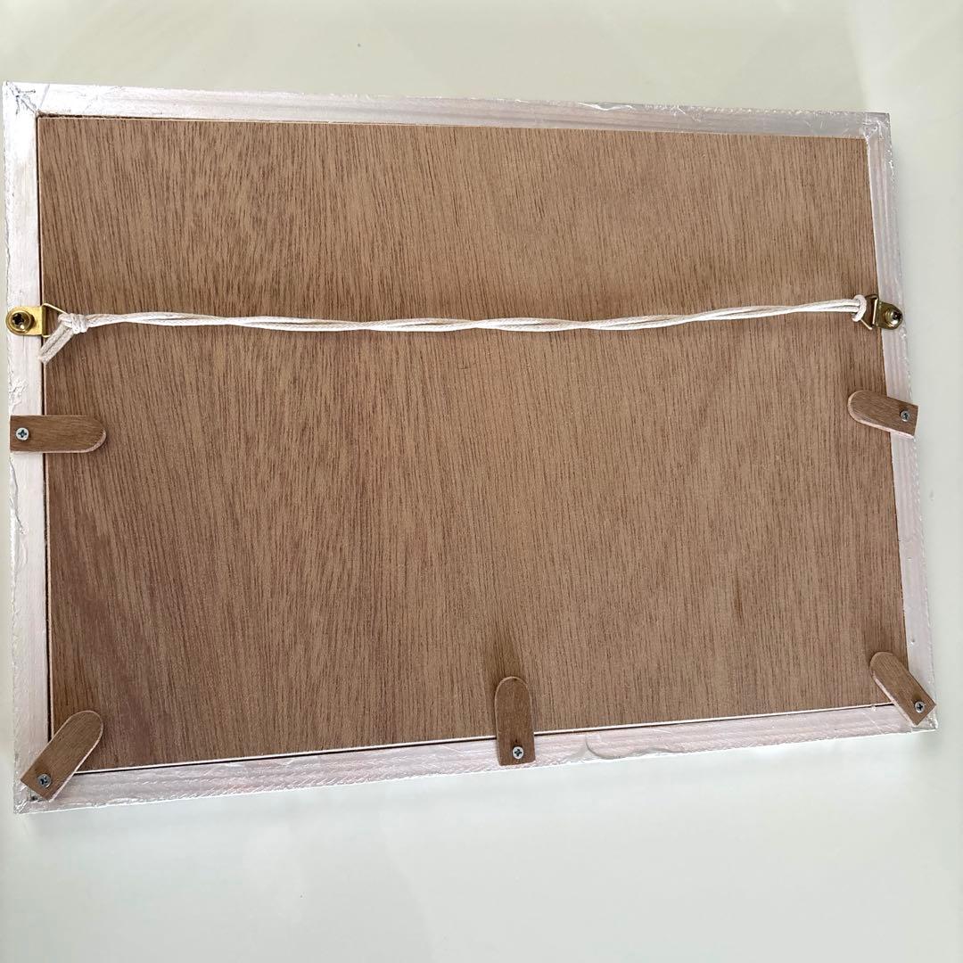 ち*こ様 手作り額付きシルクスクリーン応用絵画　title「旅するニャンコ」