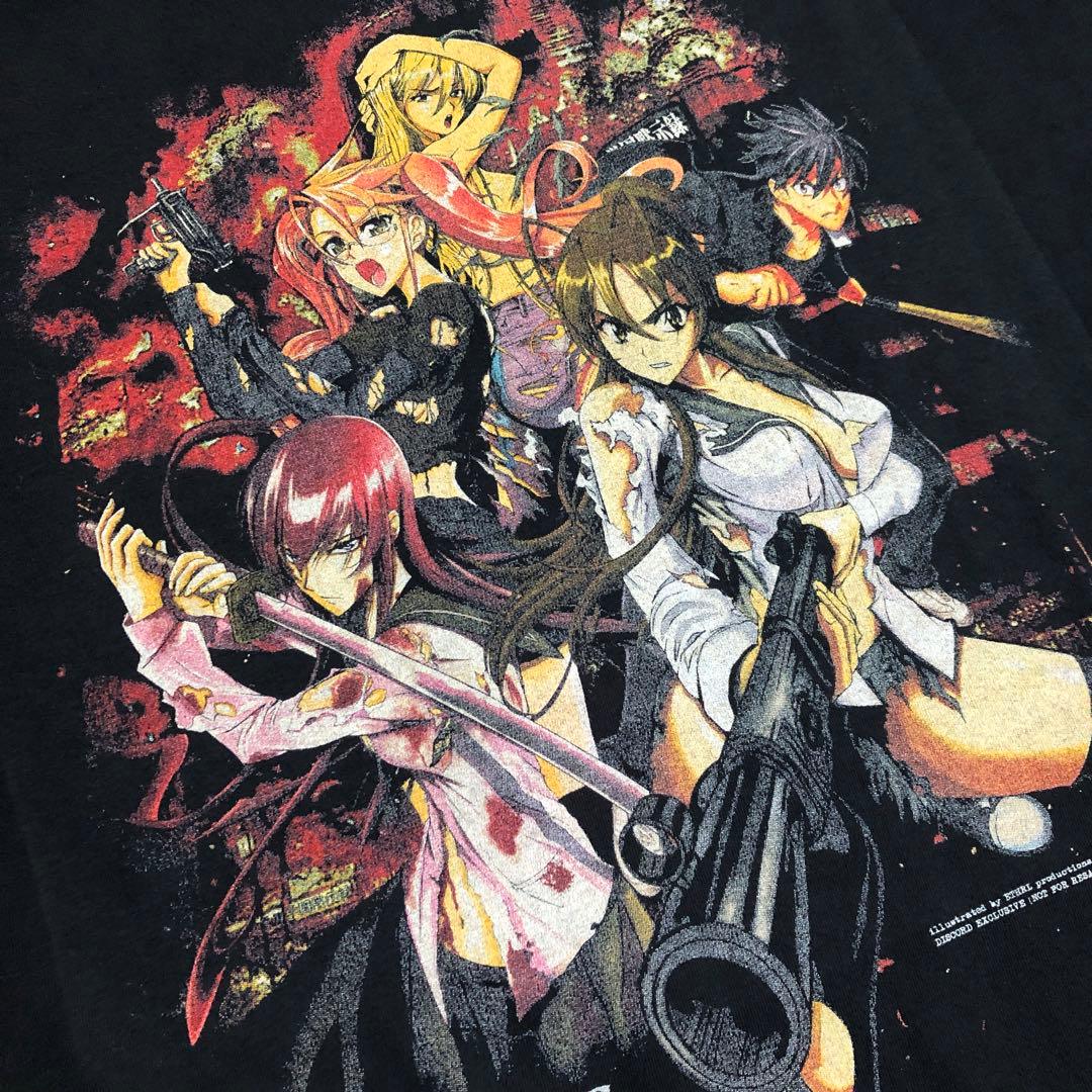 【USA製】ハイスクールオブザデッド Tシャツ 学園黙示録 漫画 アニメ 古着