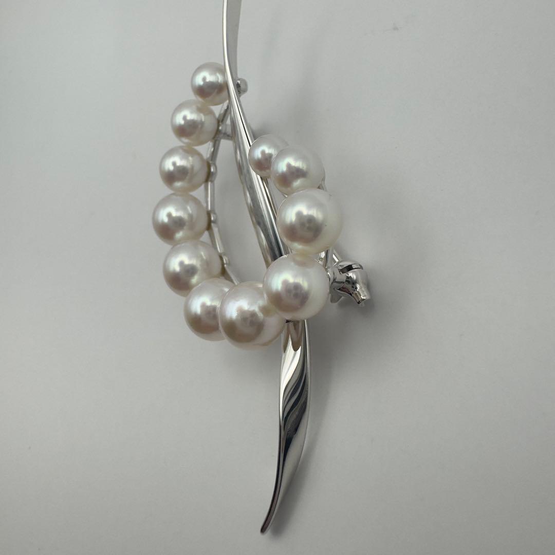 ✨美品✨ミキモト　K18 ブローチ