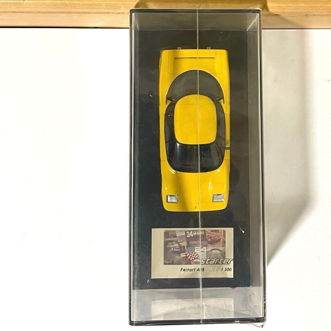 柏*二様 1/43 フェラーリ　408　4RM 　1987　イエロー