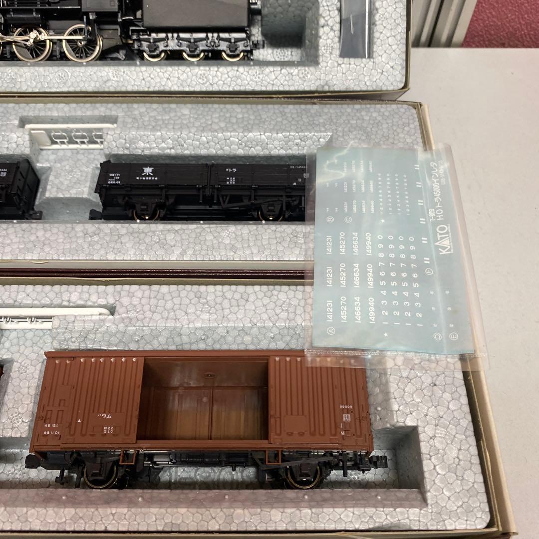 KATO HOゲージ C56 蒸気機関車と貨車セット