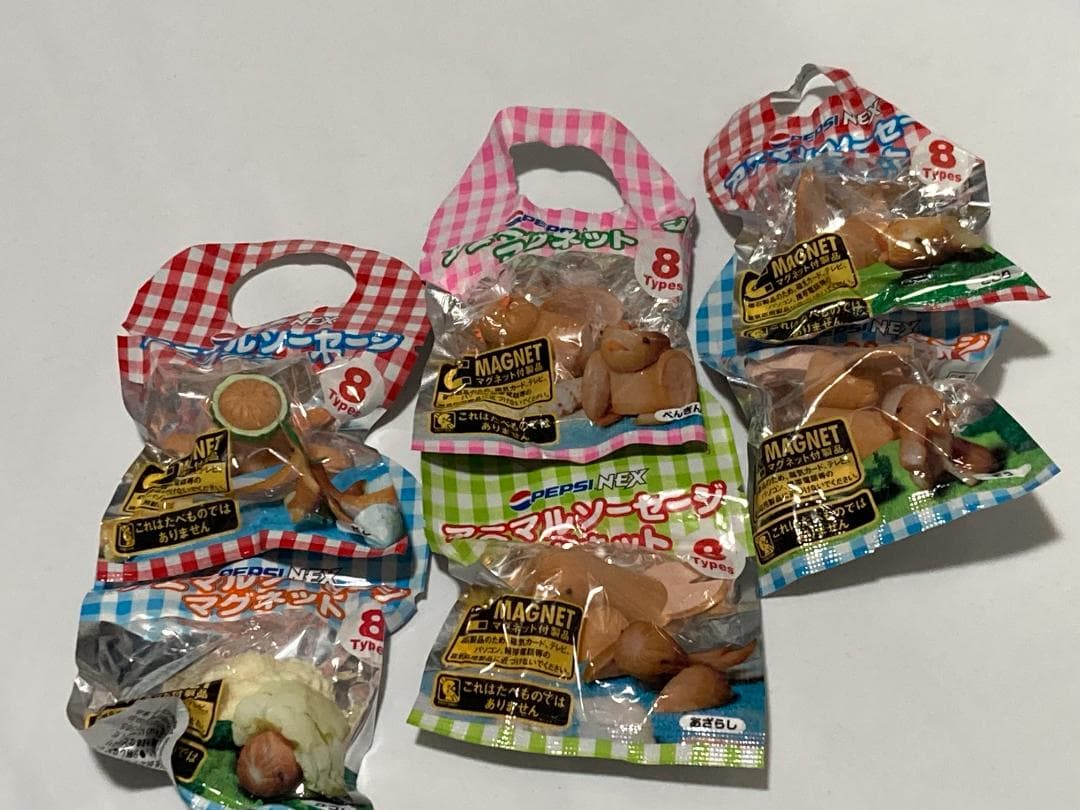 マグネットフィギュアセット 8種類の６種