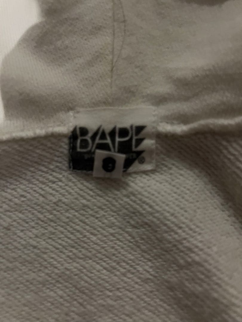 部*勢様 BAPE 虎顔フードパーカー サイズ8