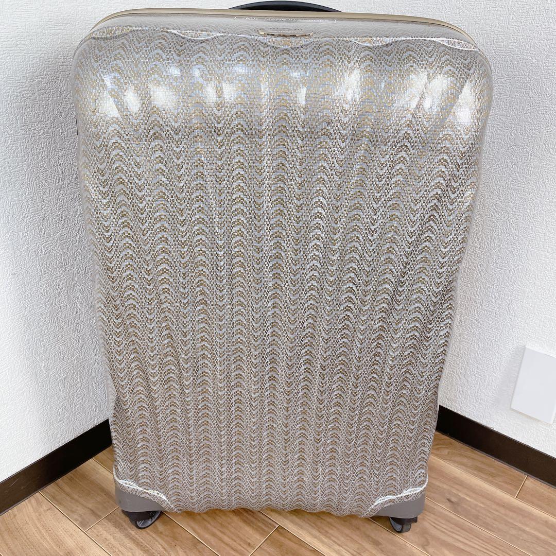 希少サムソナイト COSMOLITE スーツケース 94L 大型 4輪 10周年