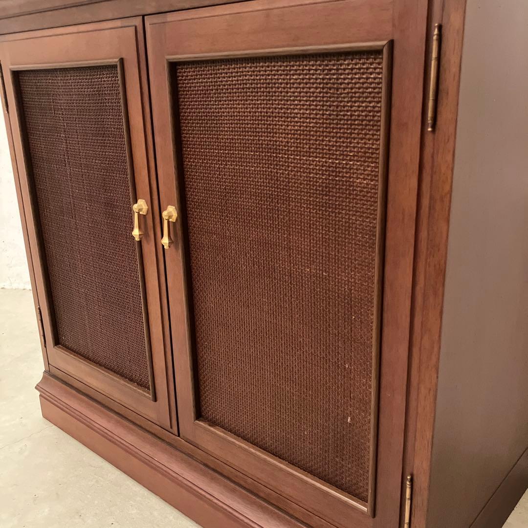 マルニ木工 地中海 シリーズ キャビネット サイドボード ラタン　②