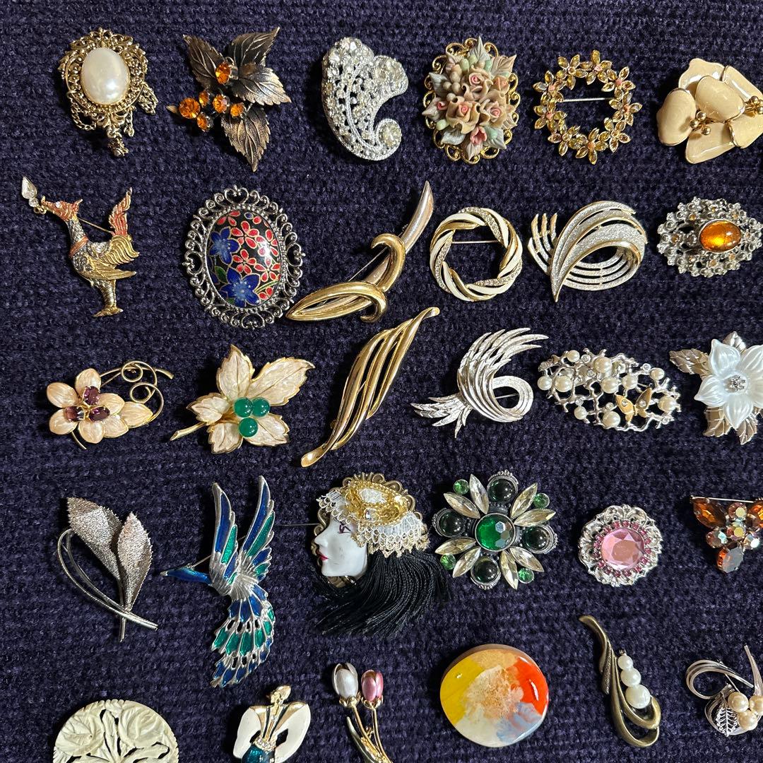 【専用価格】ブローチ　大量　まとめ売り　120点