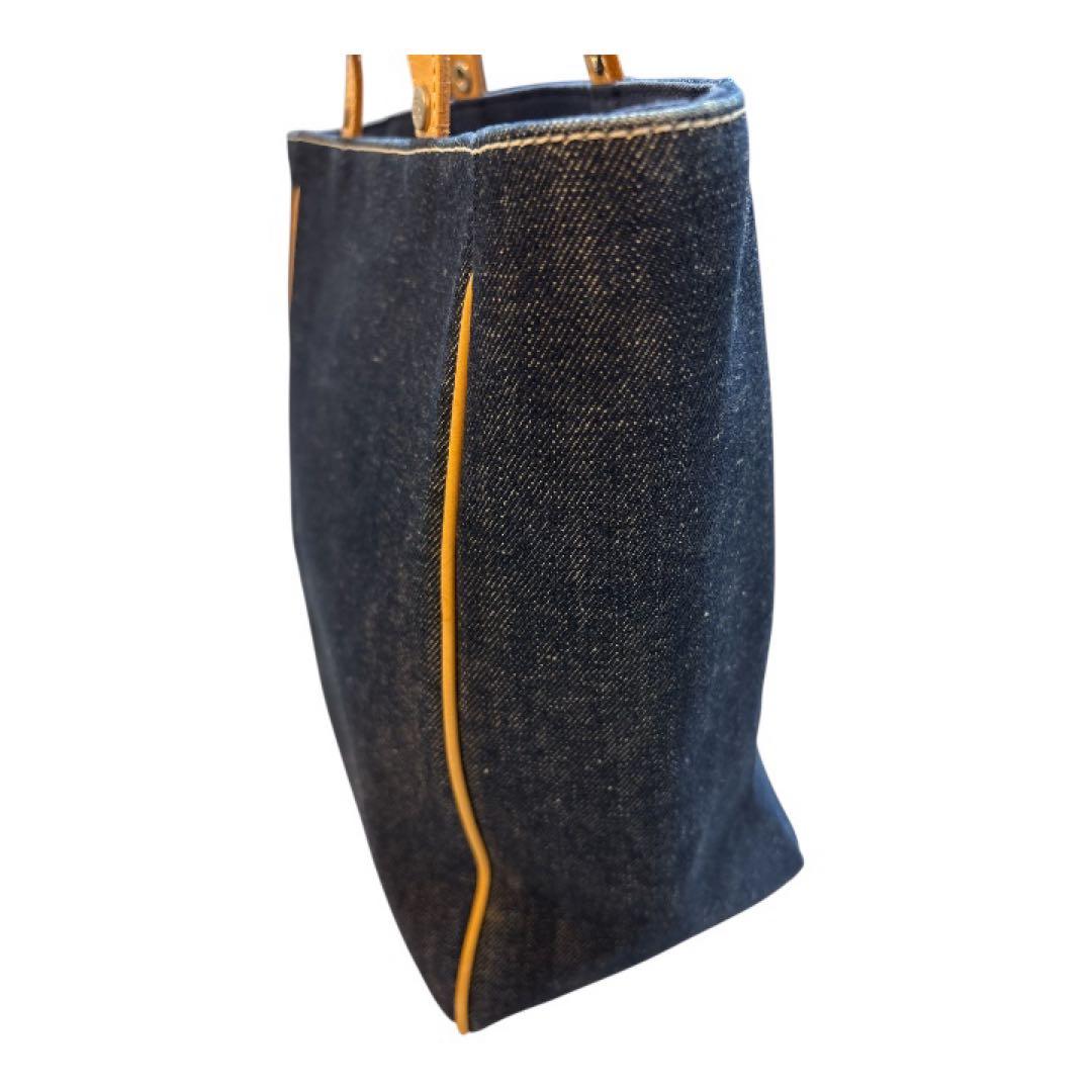 ☆美品 バーバリー ロンドン ブルーレーベル ハンドバッグ デニム トート☆