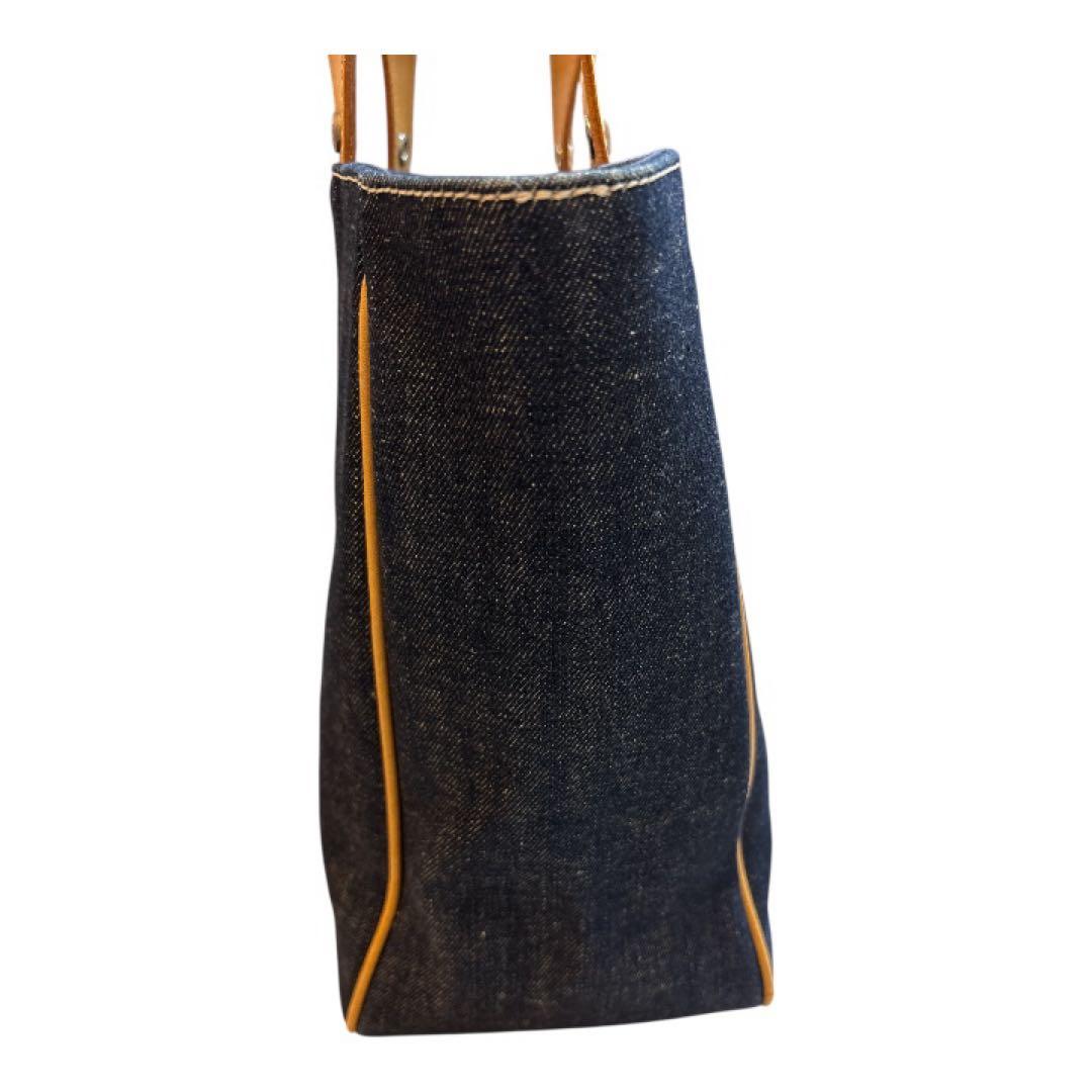 ☆美品 バーバリー ロンドン ブルーレーベル ハンドバッグ デニム トート☆