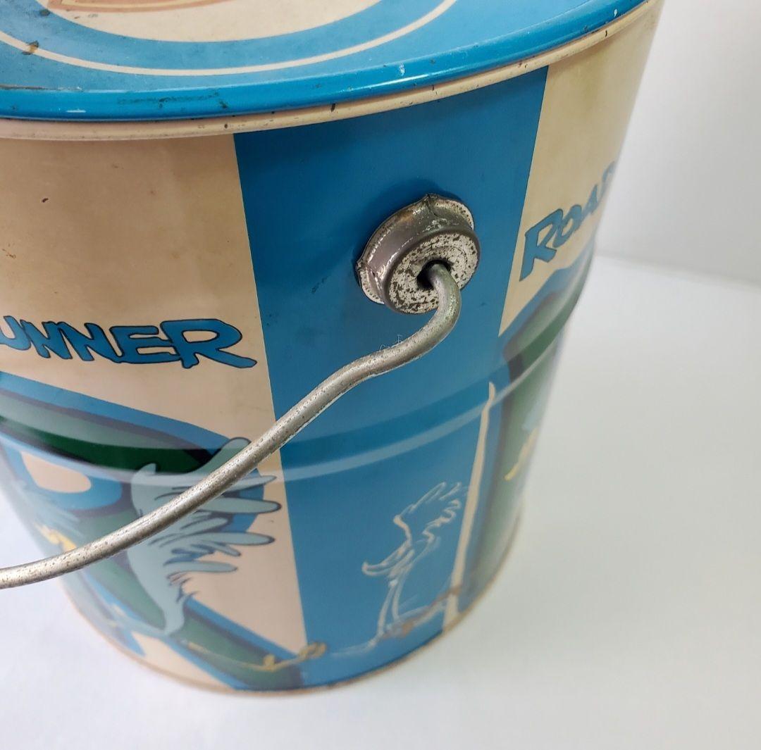 80s Road Runner バケツ Warner Bros. 缶 アメコミ