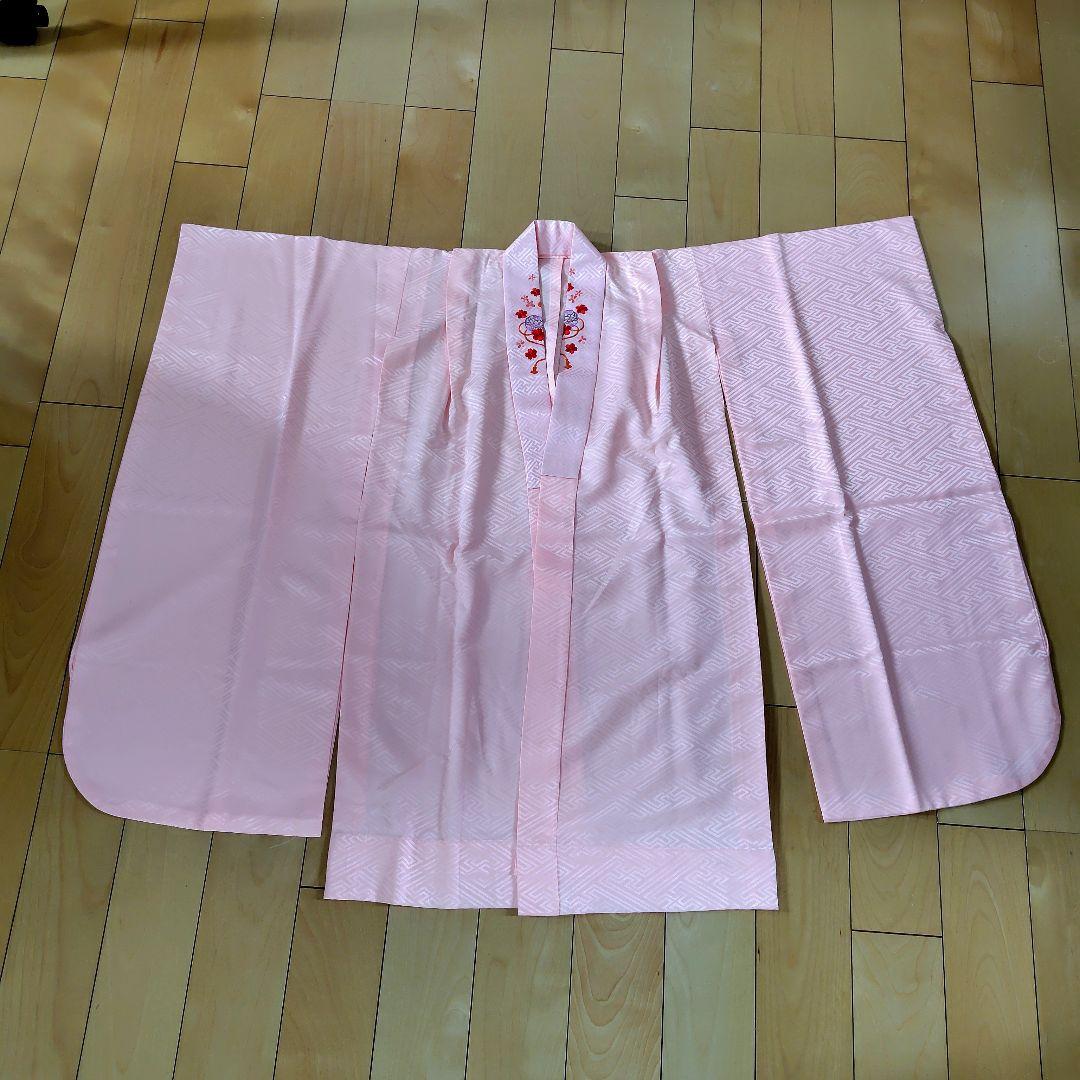 七五三用 （7歳）花柄着物セット（黄色）