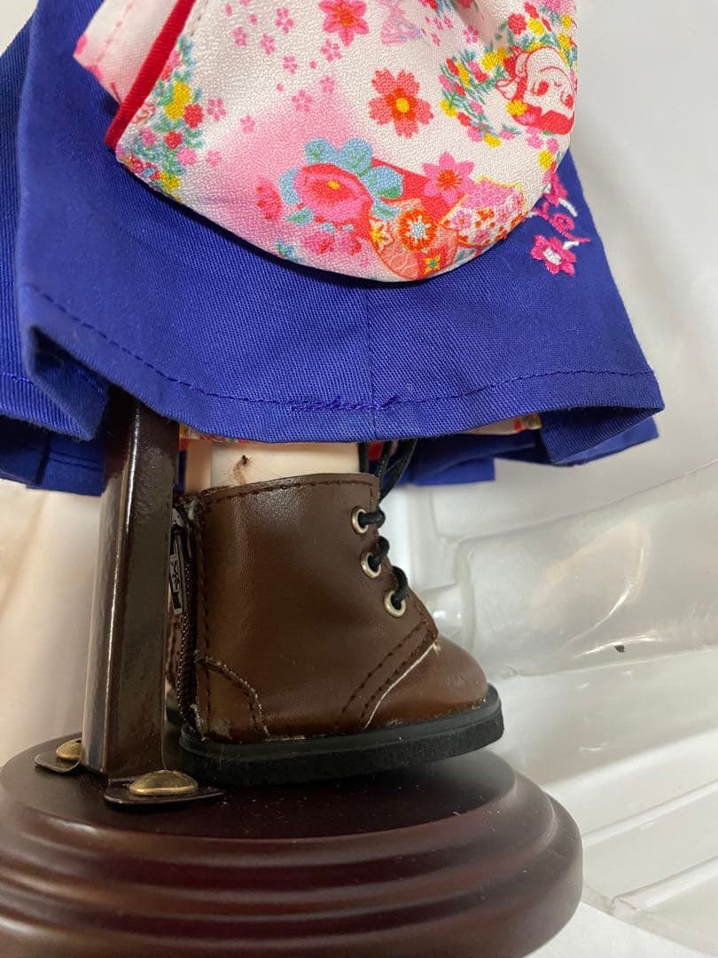 ペコちゃん　袴　フィギュア　不二家　レトロ