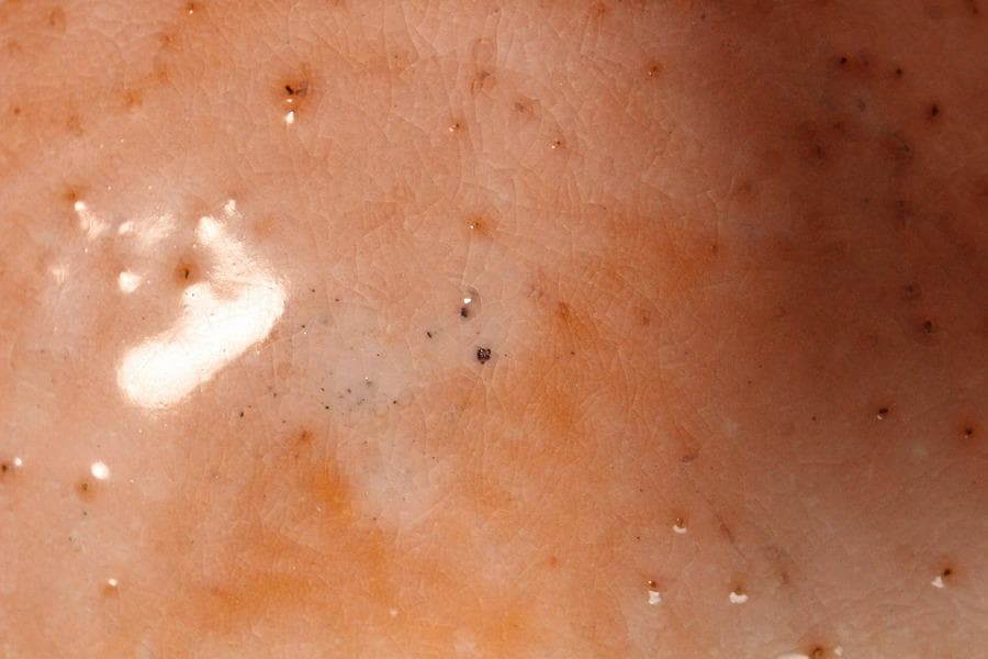 茶道具 高橋一翠作 赤楽茶碗 共箱 未使用(K-A664)