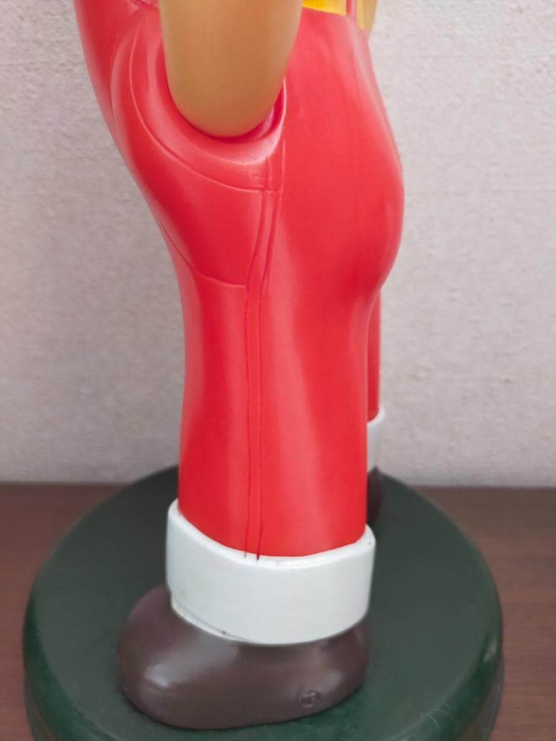 不二家　ペコちゃん人形　４７ｃｍ　ブリキ台