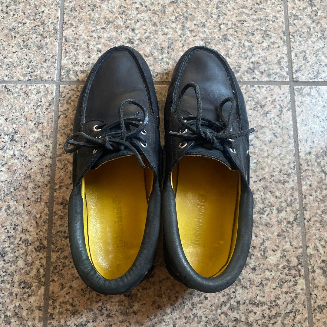 【希少廃盤】Timberland 3eye ブラック