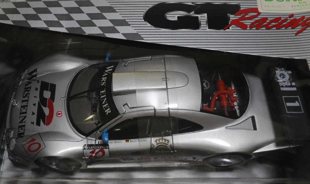 Maisto製  メルセデスベンツCLK-GTR  DTＳ仕様１／１８　中古品
