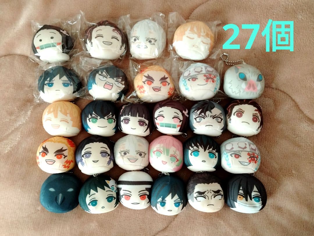 鬼滅の刃 特典付き おまんじゅう 27個セット 全種 まとめ売り
