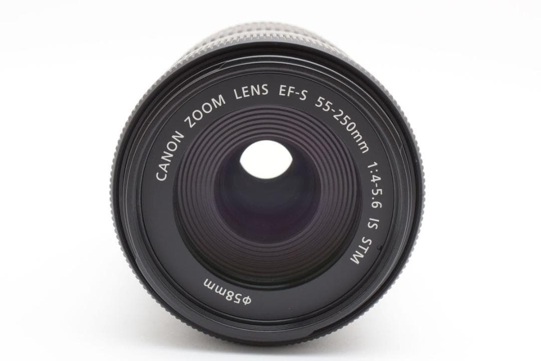超美品　CANON EF-S 55-250mm IS STM 望遠レンズ