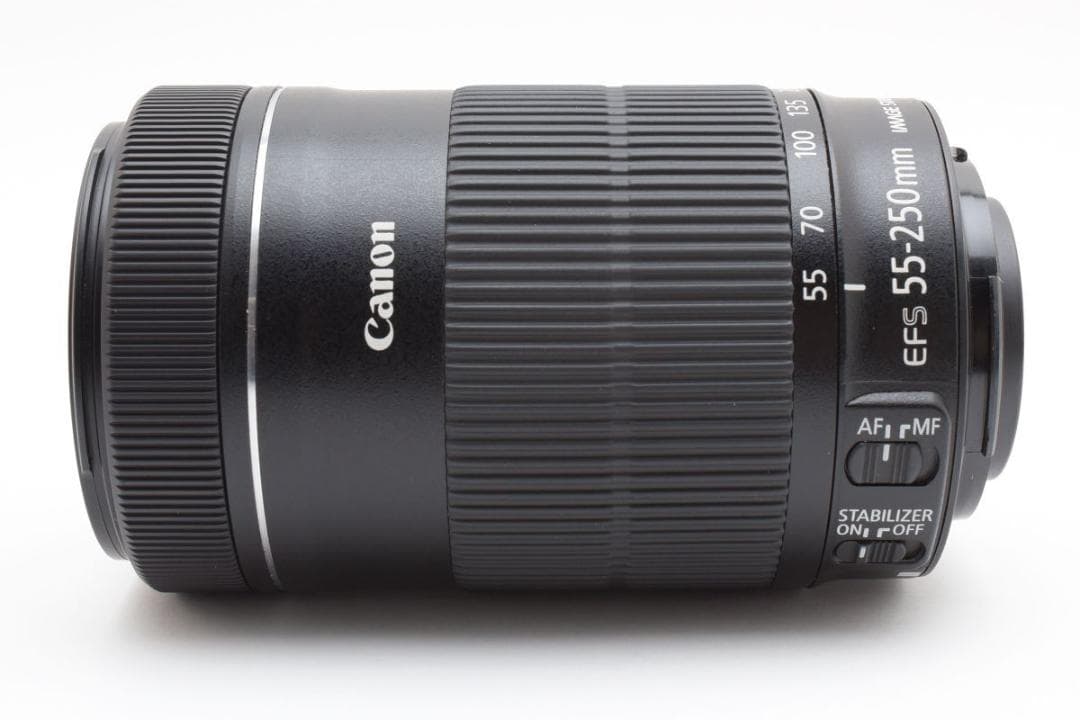 超美品　CANON EF-S 55-250mm IS STM 望遠レンズ