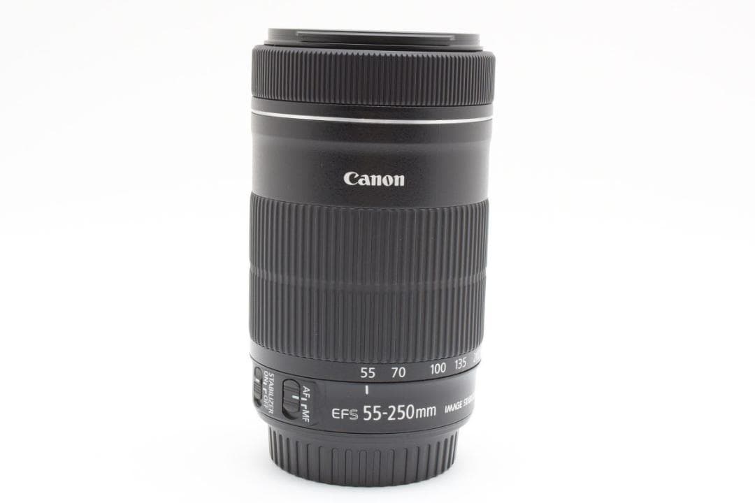 超美品　CANON EF-S 55-250mm IS STM 望遠レンズ