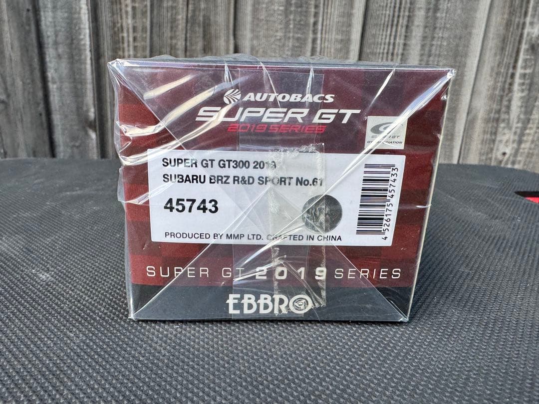 SUBARU スバル DENSO BRZ ミニカー 1/43 EBBRO 未開封