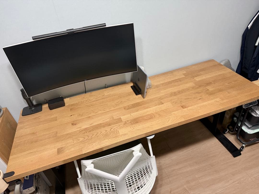 IKEA KARLBY /FLEXISPOT E7 昇降式パソコンデスク