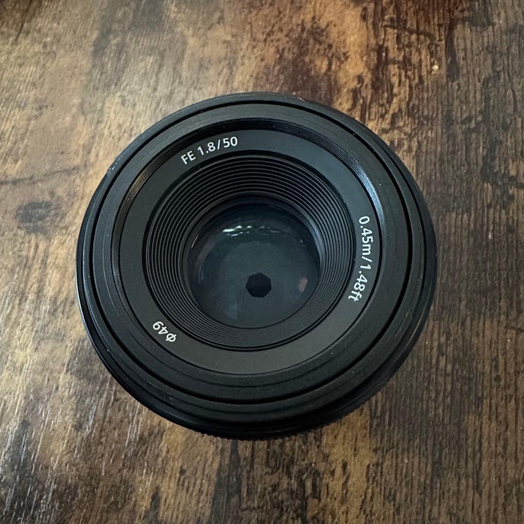 【即時発送】SONY SEL50mm F1.8単焦点レンズ