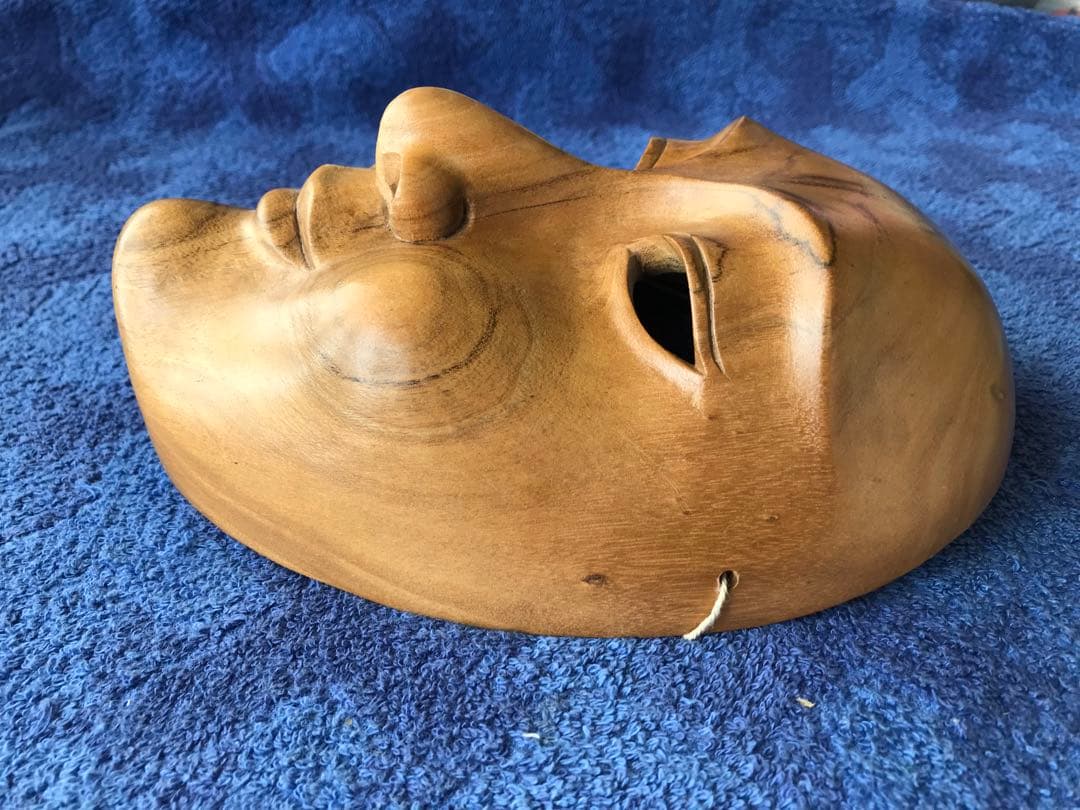 木目の美しいマスク⚠️(メルカリ専用)