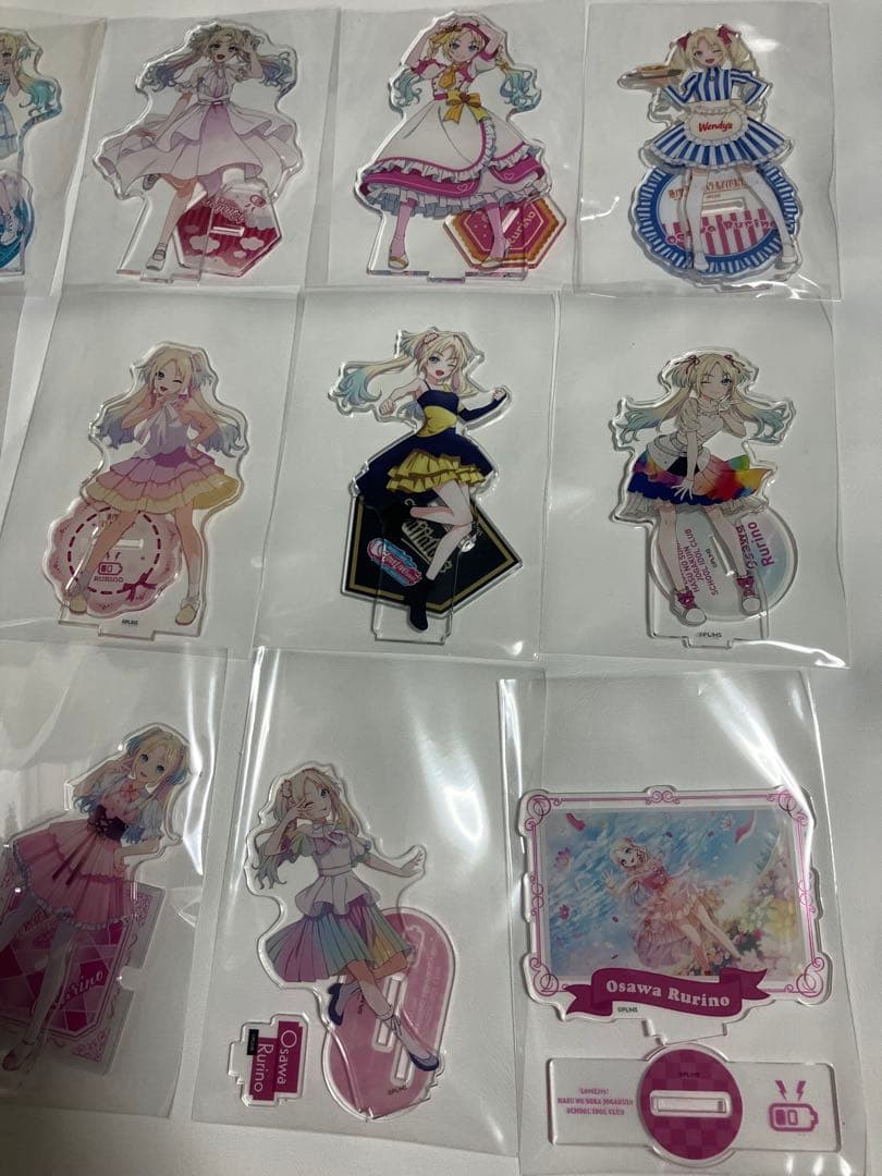 蓮ノ空 大沢瑠璃乃 アクスタ グッズ セット