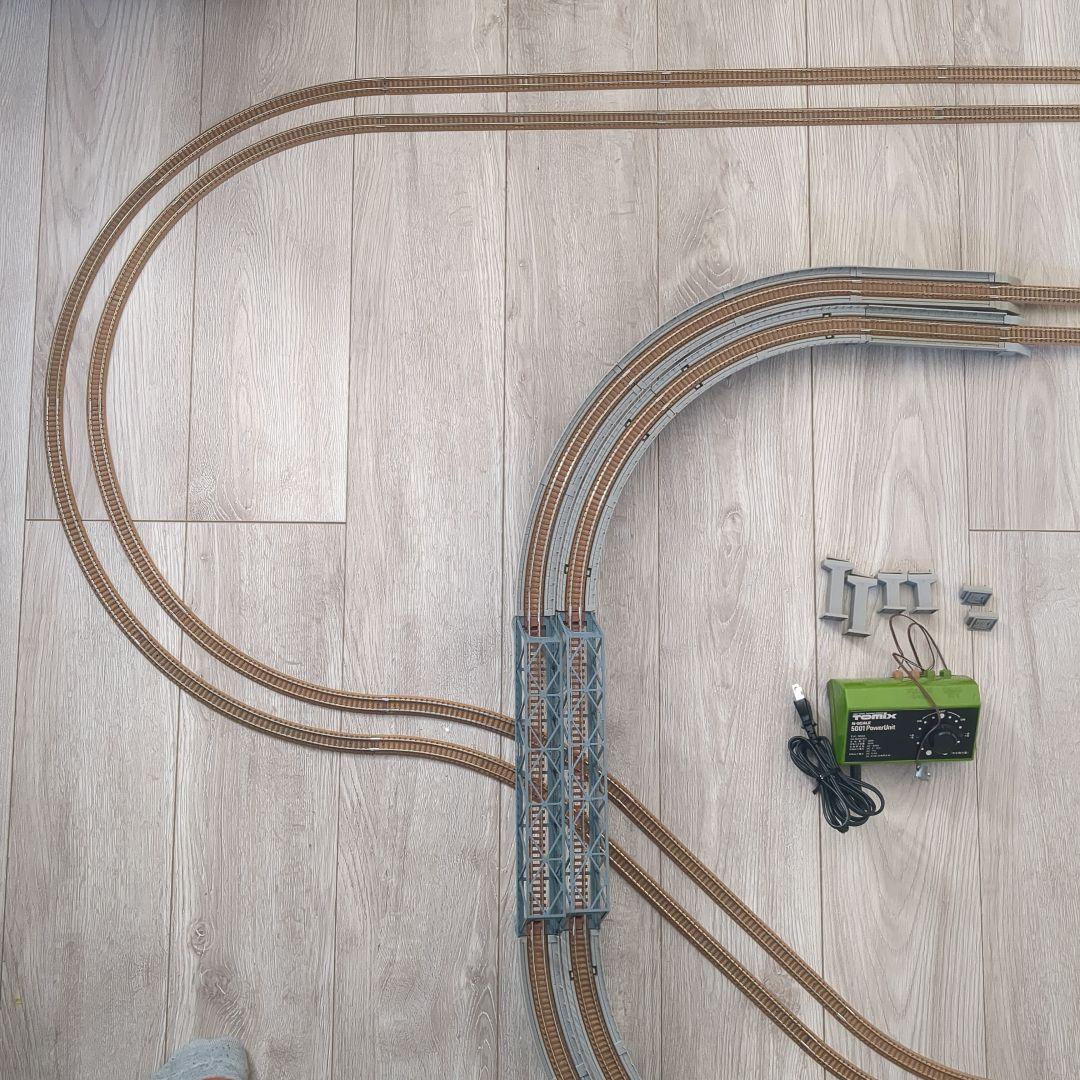 TOMIX複線立体交差レールセット