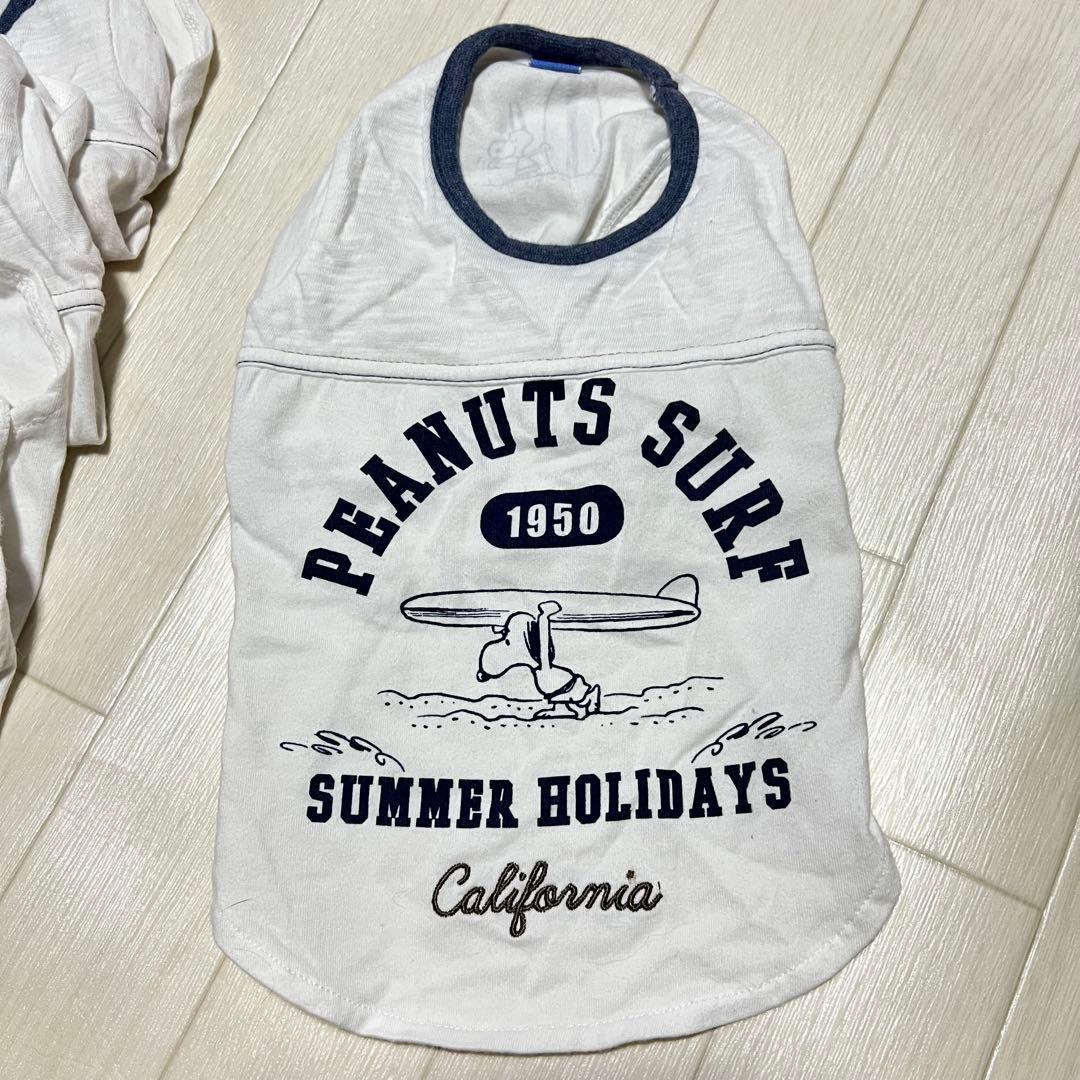 ペットパラダイス スヌーピー ペア Tシャツ タンクトップSNOOPY 犬服