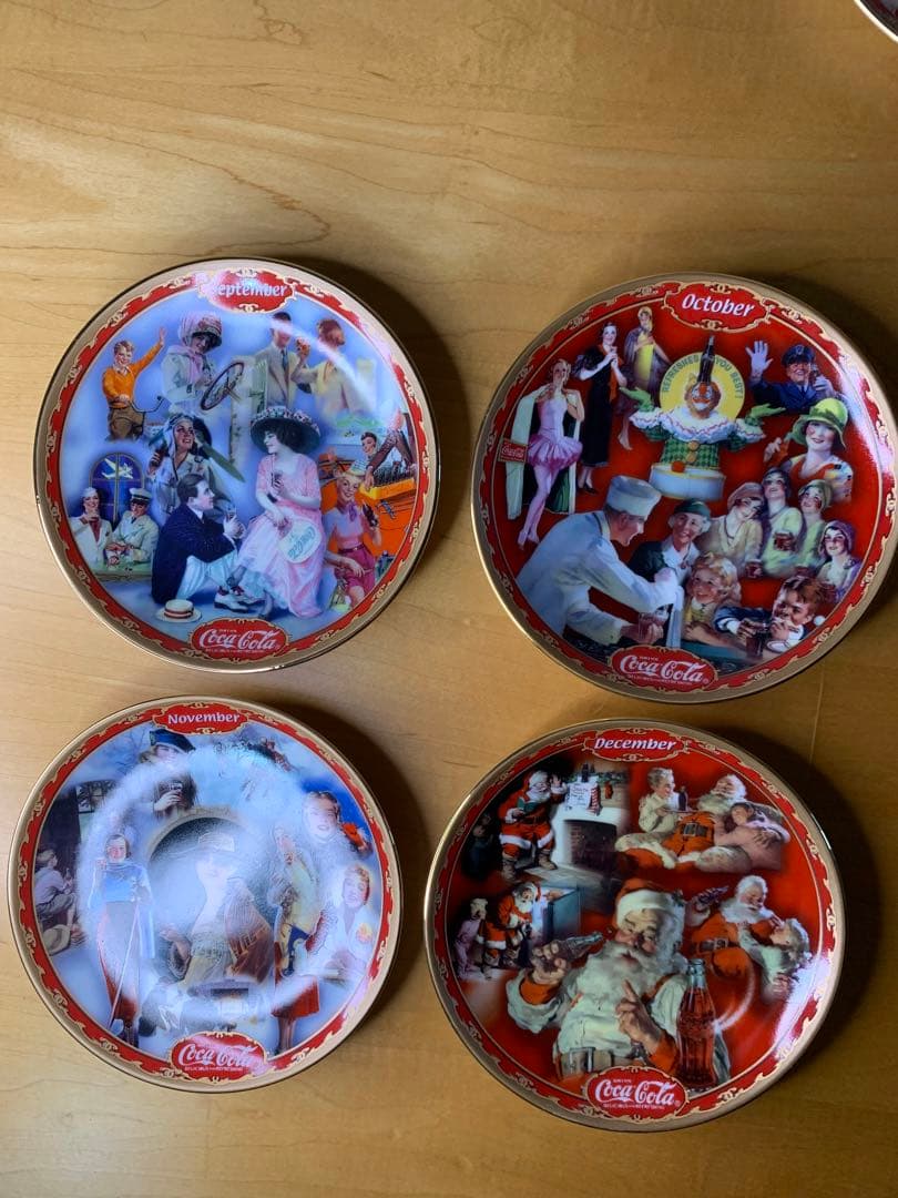 【永見】コカコーラオフィシャルプレートのカレンダー