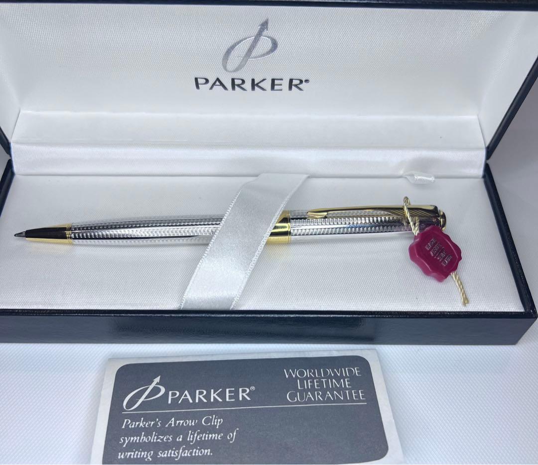PARKER パーカー ソネットボールペン Silver plated